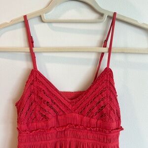 Zimmermann Red Maxi Dress